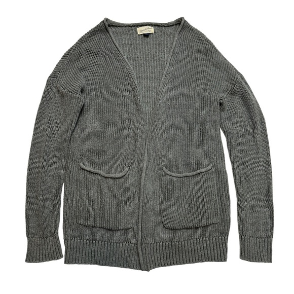 Women’s XS Universal Thread Gray Knit Open Front Cardigan Sweater - Picture 1 of 6